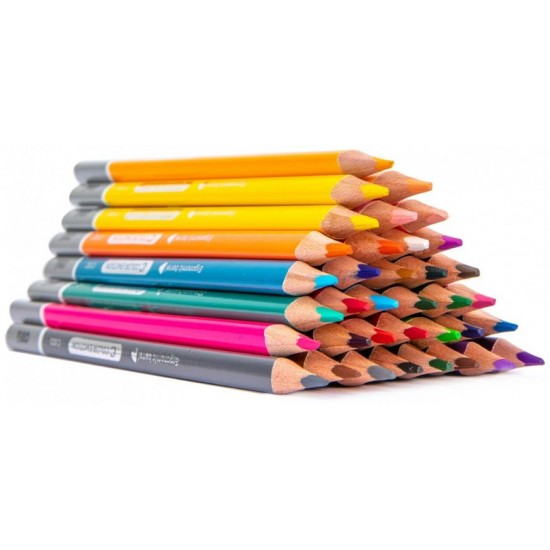 Цветни моливи Deli Color Emotion, 36 цвята, в метална кутия