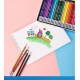 Цветни моливи Deli Color Emotion, 36 цвята, в метална кутия