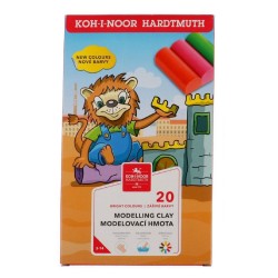 Пластилин Koh-i-noor, 20 цвята
