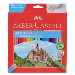 Цветни моливи Faber Castell Castle, 48 цвята