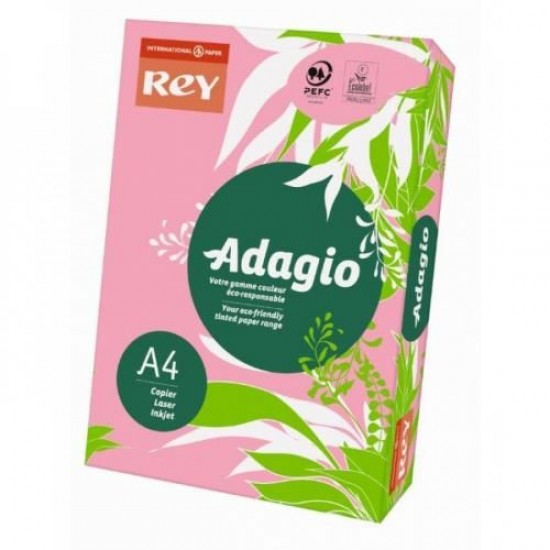 Цветна копирна хартия Rey Adagio, intense, A4, 80 г/кв.м, 500 л