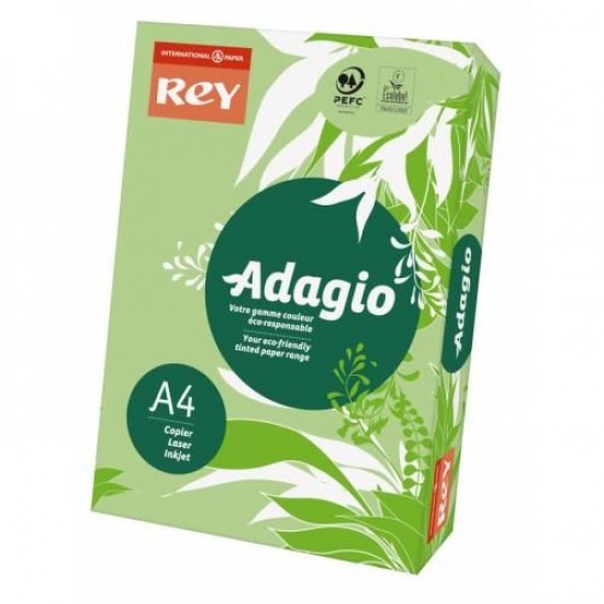 Цветна копирна хартия Rey Adagio, intense, A4, 80 г/кв.м, 500 л