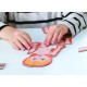 Образователен магнитен пъзел, Hape, човешко тяло, 68 части