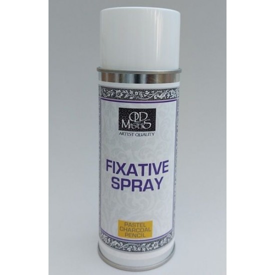 Фиксатив за ПАСТЕЛ § ВЪГЛЕН 400 мл  OM FIXATIVE SPRAY