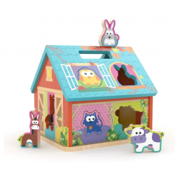 Дървена къща сортер - Ферма J'adore