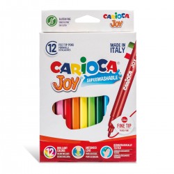 Флумастери Carioca Joy 12 цвята