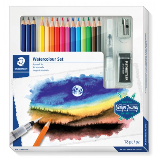 Комплект за рисуване Staedtler Design Journey Watercolour Set Комплект за рисуване Staedtler Design Journey Watercolour Set