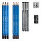 Комплект моливи и тънкописци Staedtler Lumograph Sketching Комплект моливи и тънкописци Staedtler Lumograph Sketching