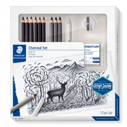 Комплект моливи Staedtler Lumograph Charcoal