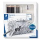 Комплект моливи Staedtler Lumograph Charcoal Комплект моливи Staedtler Lumograph Charcoal