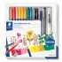 Комплект за рисуване Staedtler Design Journey Floral Watercolour