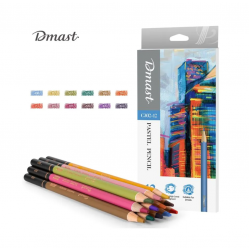 Пастелни цветни моливи Deli Dmast