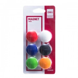 Магнити за бяла дъска Deli Universal E7825