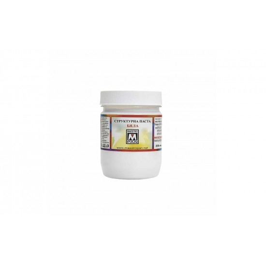 Структурна паста - бяла