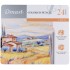 Моливи Deli Dmast 24 цвята, метална кутия