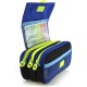 Несесер 3 ципа OfBox Colorine Triple Monsters