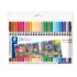 Флумастери Staedtler 3200, двувърхи, 20+4 цвята