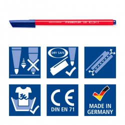 Флумастери Staedtler Noris 326, 10 цвята