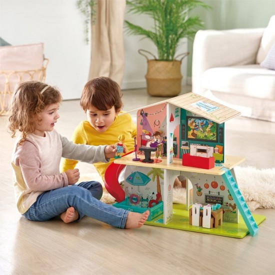 Дървена музикална къща, Hape, С обзавеждане, 31 части