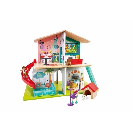 Дървена музикална къща, Hape, С обзавеждане, 31 части