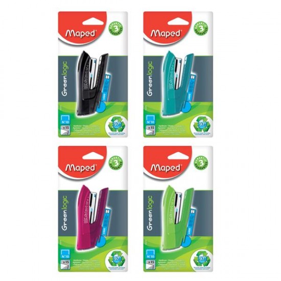 Телбод Maped GREEN LOGIC COLOR №10 15 л. + 400 телчета блистер