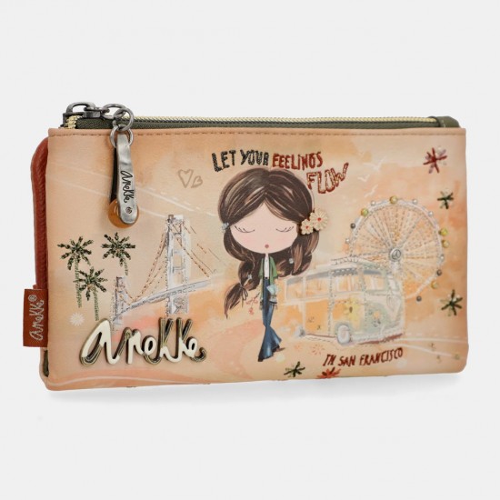 Портмоне Anekke Peace & Love camel Портмоне Anekke Peace & Love camel