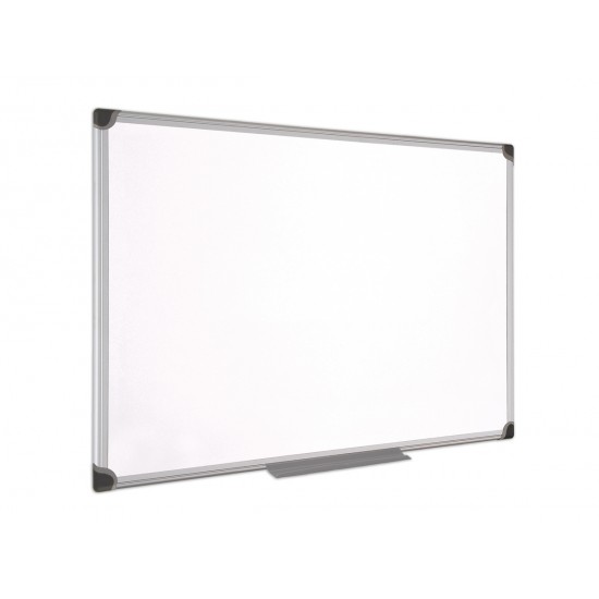 Бяла магнитна дъска Deli Universal, алуминиева рамка, 60 х 90 см