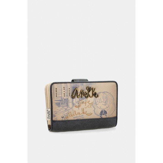 Портфейл Anekke, 14x10x3 cm, STUDIO