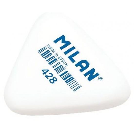 Гума MILAN 428 триъгълна бяла