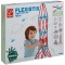  Креативен комплект Hape, Flexistix, Бамбуков конструктор, 133 части