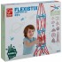  Креативен комплект Hape, Flexistix, Бамбуков конструктор, 133 части