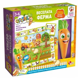 Образователна интерактивна игра, Lisciani, Carotina, Веселата ферма