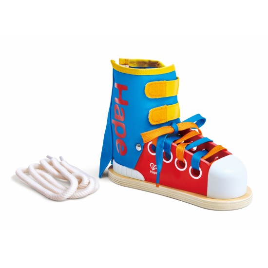 Образователна играчка, Hape, Дървена обувка