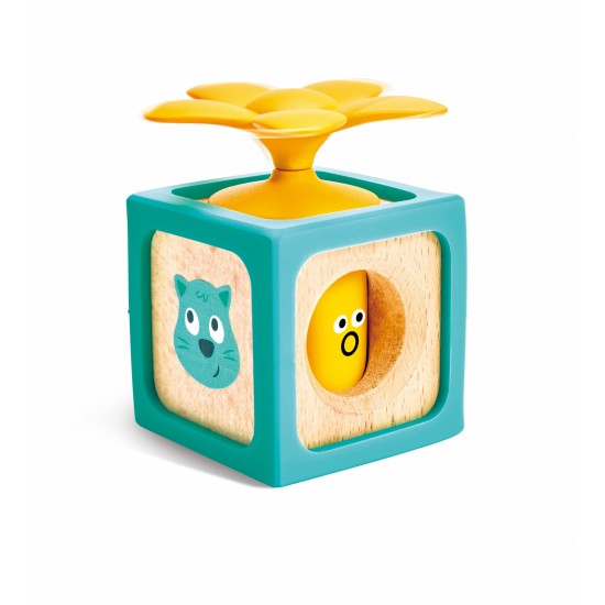Комплект кубчета за откритие, Hape, 10 части