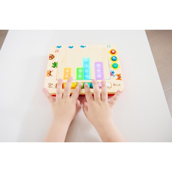 Интерактивна играчка, Hape, Pixelz, Мини пиано