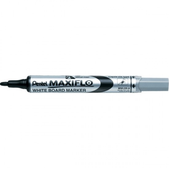 Маркер за бяла дъска Pentel Maxiflo 4 мм