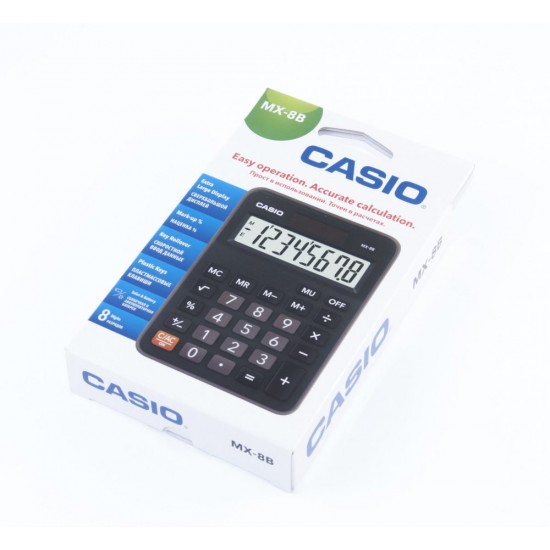 Калкулатор Casio MX-8B настолен, 8 dgt, 147x106.5x29 мм