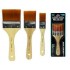 Четки плоски синтетични универсални - ROYAL BRUSH GOLD TAKLON - Комплект 3бр