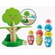 Дървена балансираща игра Montessori Baby Wood Happy Birds