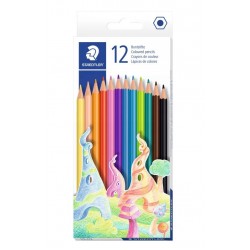 Комплект цветни моливи STAEDTLER, 12 цвята