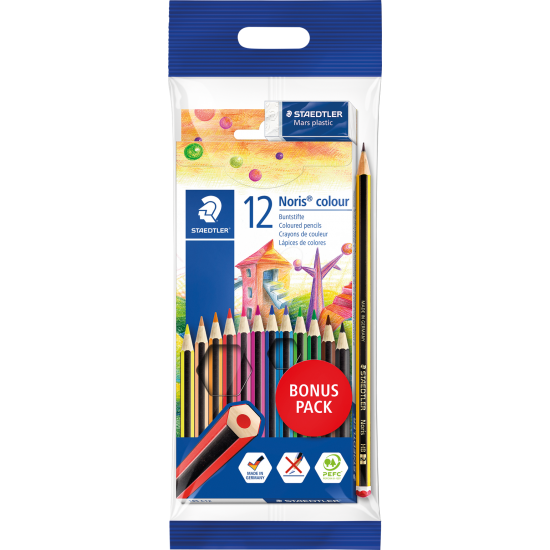 Цветни моливи Staedtler, 12 цвята