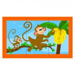 Бебета животни - карти пъзел