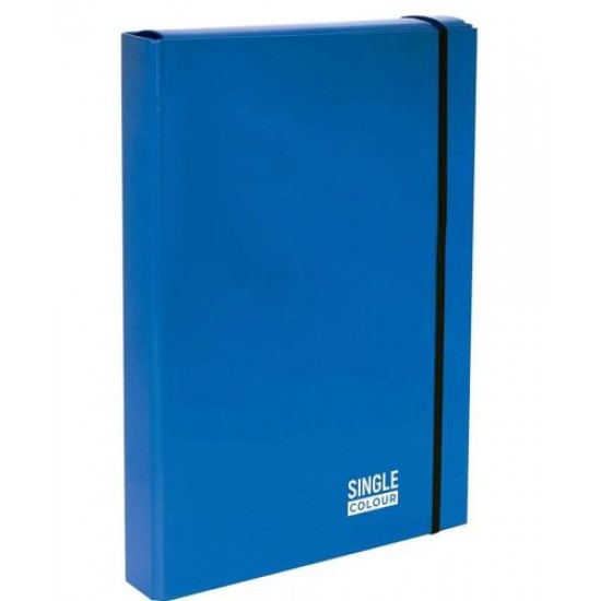 Кутия с ластик Single Colour 230х315х40 мм