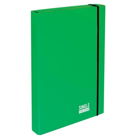 Кутия с ластик Single Colour 230х315х40 мм