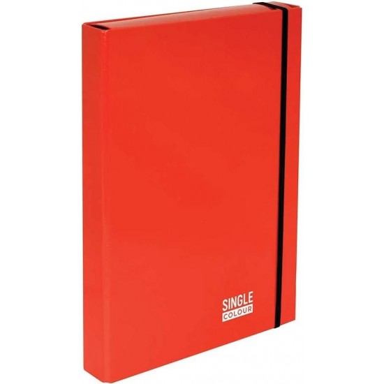 Кутия с ластик Single Colour 230х315х40 мм