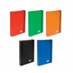 Кутия с ластик Single Colour 230х315х40 мм