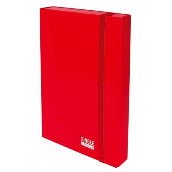 Кутия с ластик Spree Single Colour 250x350x50мм