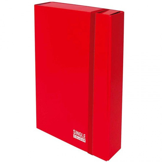 Кутия с ластик Spree Single Colour 250x350x70мм