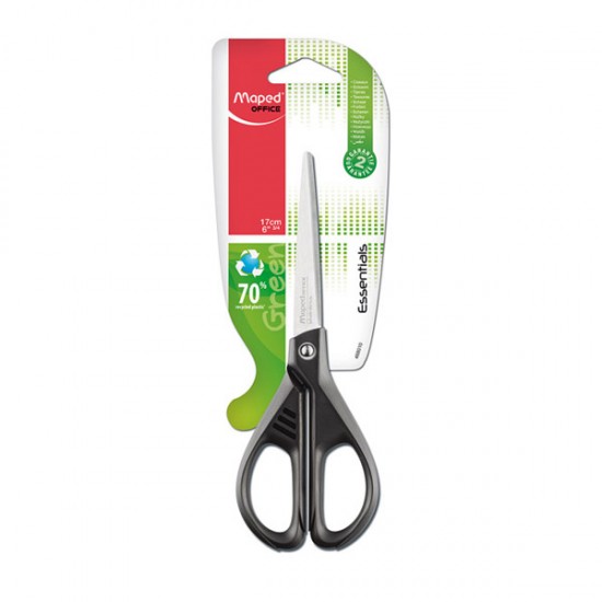 Ножица Maped Essentials Green Soft, 17 cm