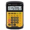 Калкулатор CASIO WM-320MT, настолен, водоустойчив, 12 dgt, 169х109х33.4 мм, гумен панел, жълт